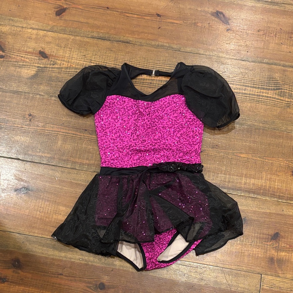 Pink and Black Kids Costume